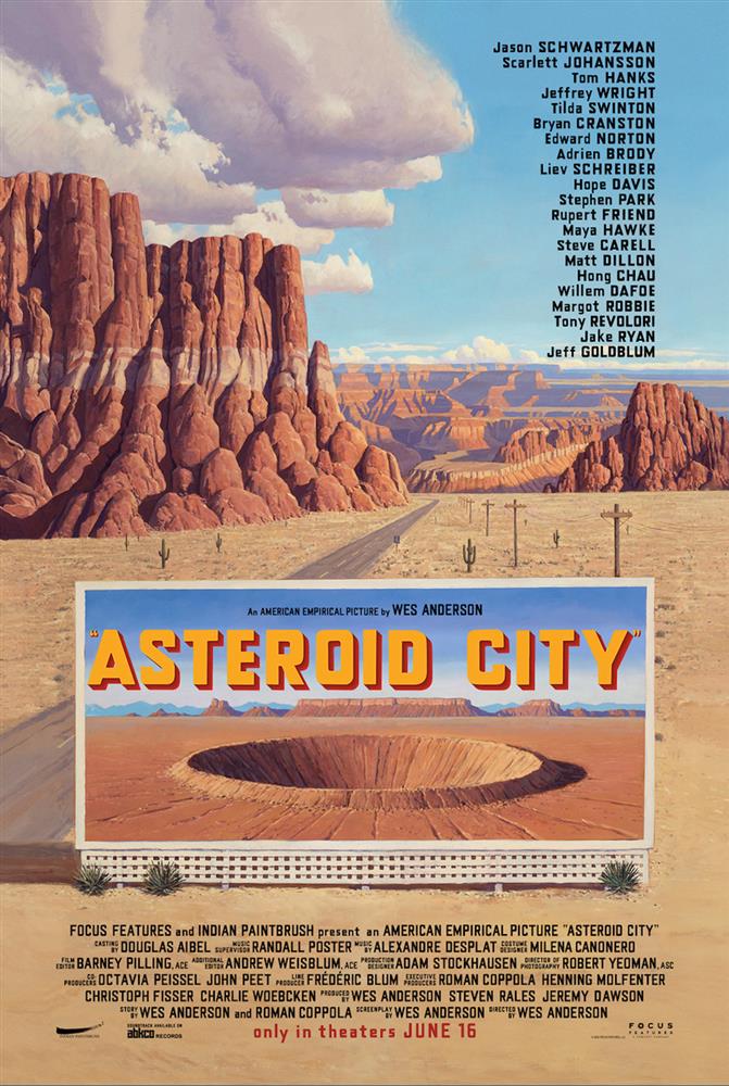 Wes Anderson新電影小行星城Asteroid City6月上映故事背景重回1950年代美國沙漠小鎮 La Vie