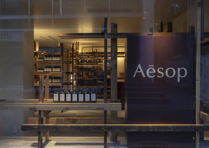 解密Aesop門市空間設計
