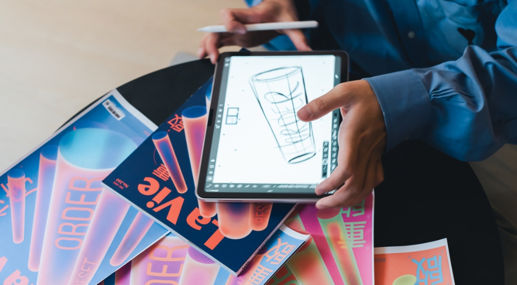 2025台灣創意力100視覺&動態設計：湯慕恩轉化獎盃特性，挑戰沒有固定形狀與顏色的主視覺