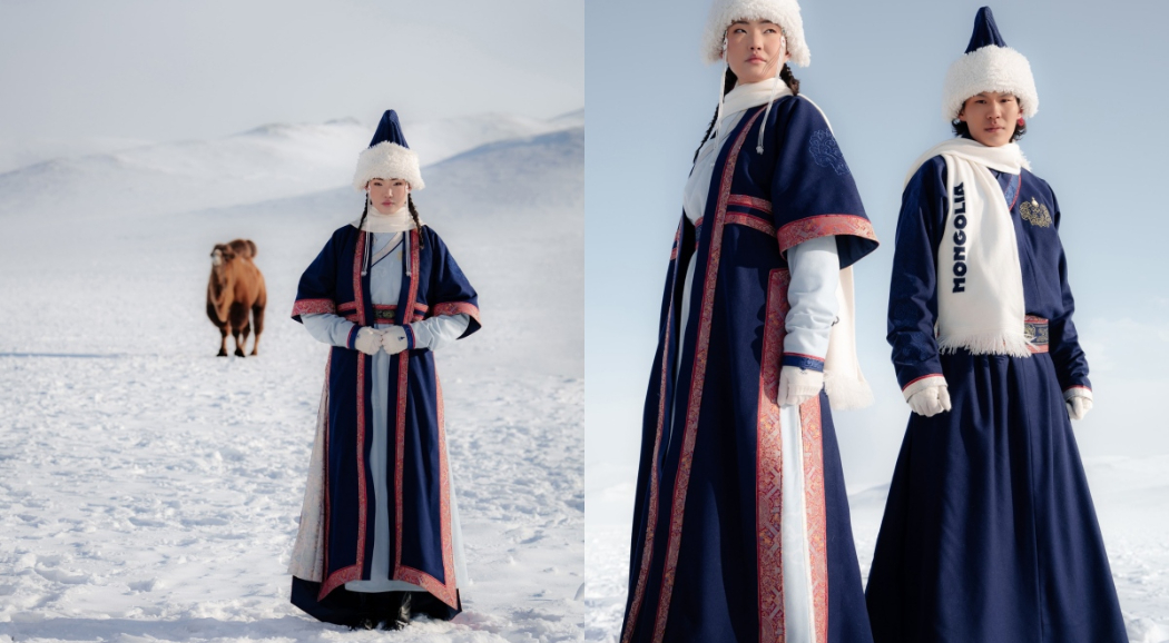 2026米蘭冬奧「蒙古隊」制服設計：以蒙古帝國為靈感，用頂級羊毛轉化傳統服飾打造最美隊服