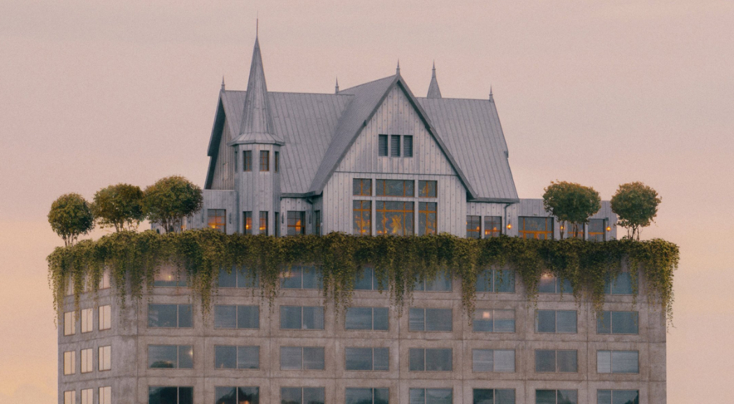 粗獷主義建築上長出古典大宅？法國設計酒店「Maison Heler Metz」：鬼才Philippe Starck打造超現實旅宿體驗