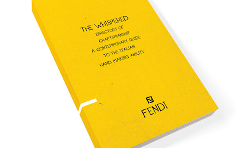FENDI出版字母排序手工藝寶典 FENDI出版字母排序手工藝寶典