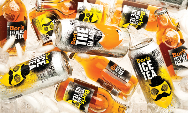 Boris Ice Tea系列飲品搶眼趣味設計擄獲夏日燥熱的心