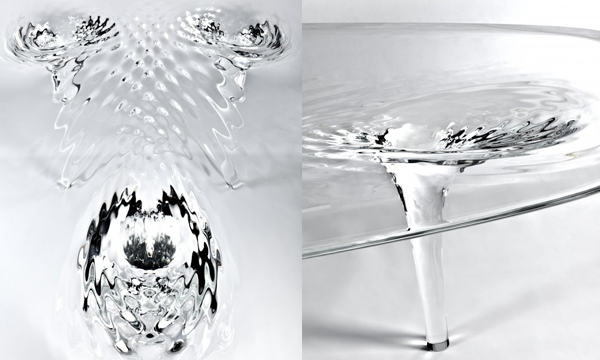 Zaha Hadid《Liquid Glacial Table》