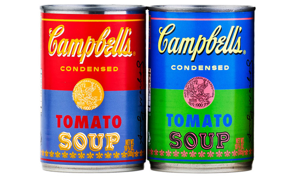 《康寶湯罐頭》(Campbell's Soup Cans)Andy Warhol 《康寶湯罐頭》(Campbell's Soup Cans)Andy Warhol