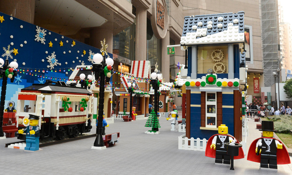香港時代廣場打造『LEGO聖誕村』歡慶樂高80! 香港時代廣場打造『LEGO聖誕村』歡慶樂高80!