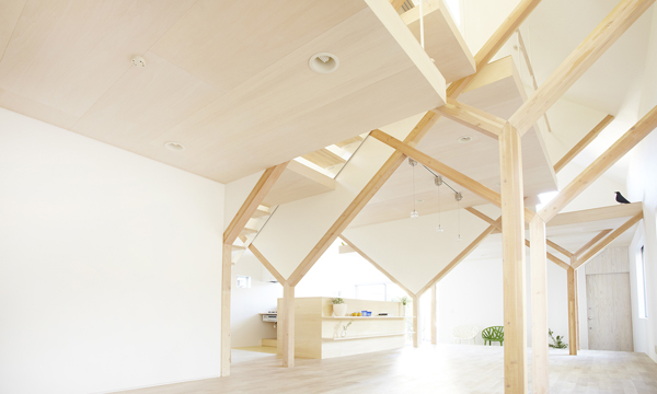 hiroyuki shinozaki『Y』型全木建築住宅 刻劃家庭生命的痕跡！