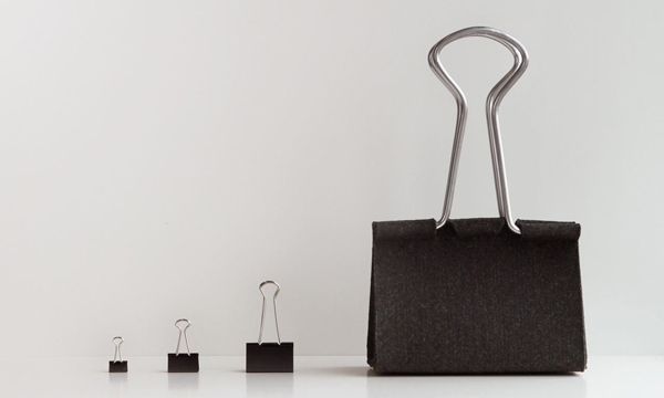 玩弄文具新創意 Peter Bristol把燕尾夾變大了！