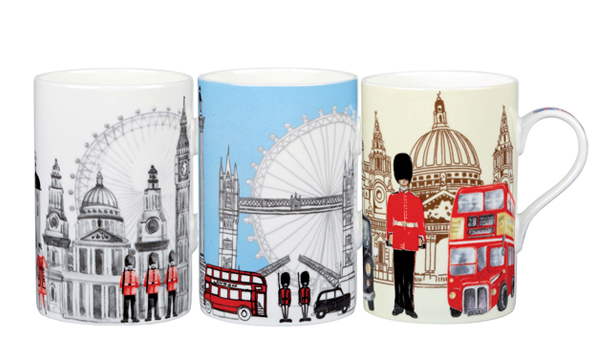 JAMES SADLER典藏倫敦系列馬克杯340ML
