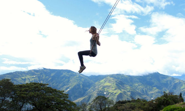 瘋狂冒險家的最愛！在「世界的盡頭」盪鞦韆