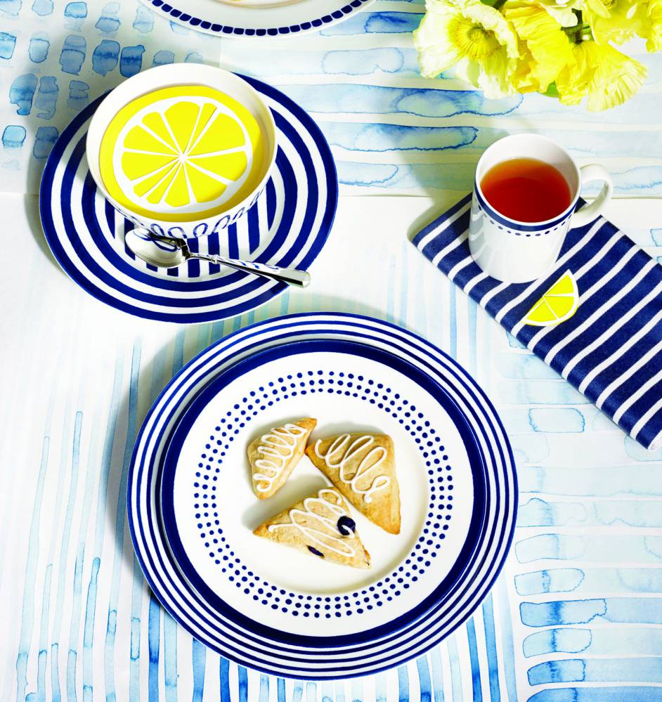 kate spade new york藍色夏綠蒂