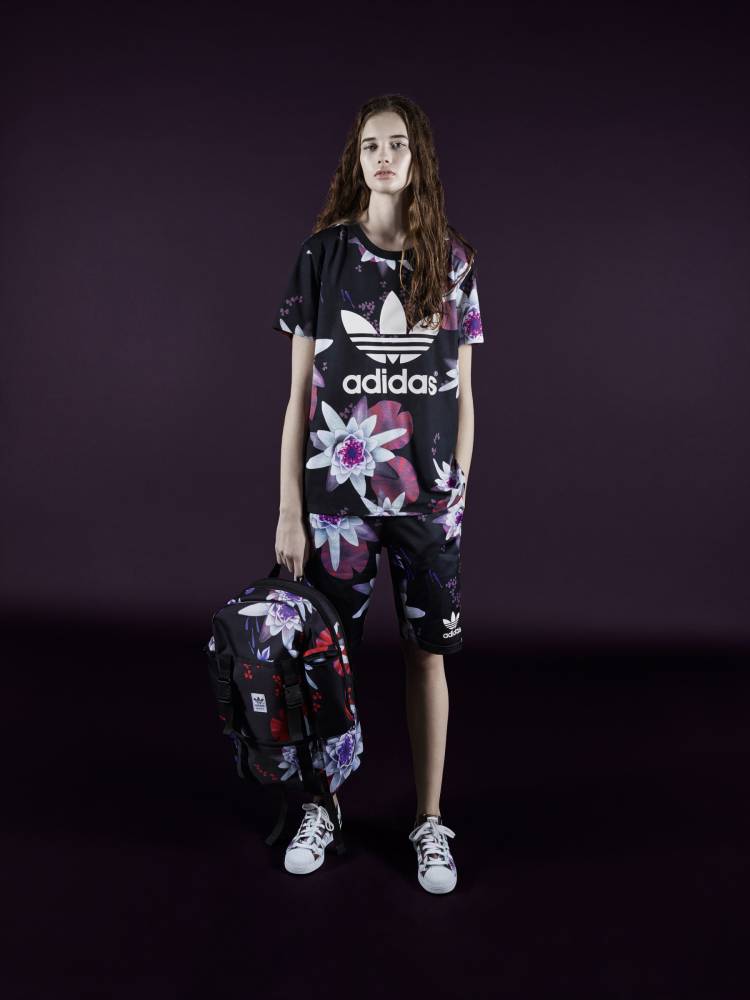 LaVie adidas Originals 彩紫蓮花系列　打造春夏街頭新運動時尚