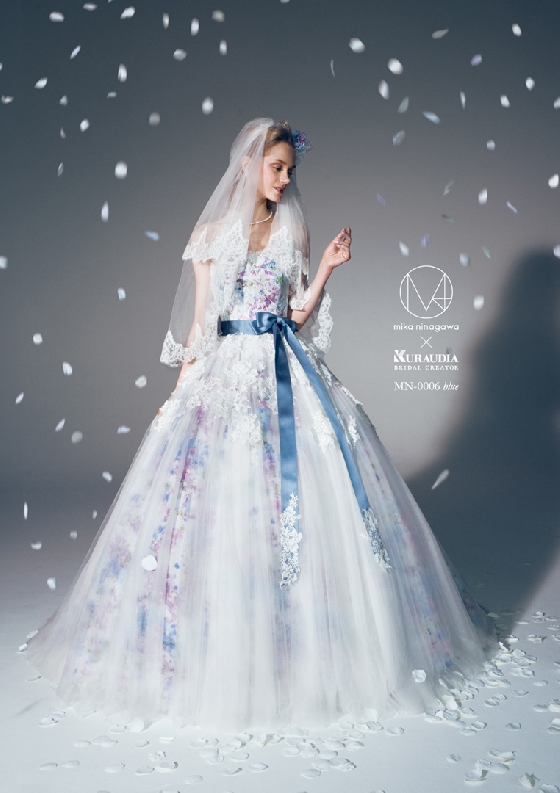 LaVie 把整個春天穿上身！蜷川實花設計婚紗華麗亮相