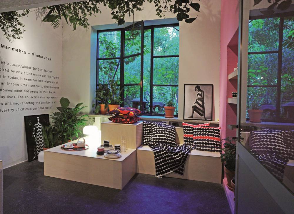 LaVie marimekko 於米蘭設計周 在知名藝廊Spazio Rossana Orlandi呈現都市生活氛圍