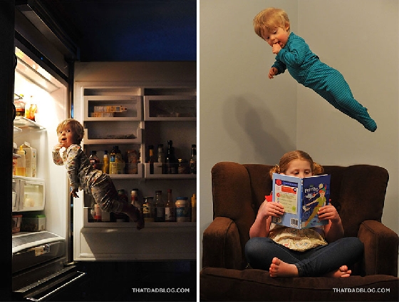 LaVie 猜猜爸爸有多愛你？攝影師讓唐氏症兒子漂浮超有愛