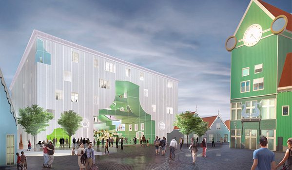 MVRDV釋出新設計 荷蘭新地標又加碼：Cultural Cluster Zaanstad