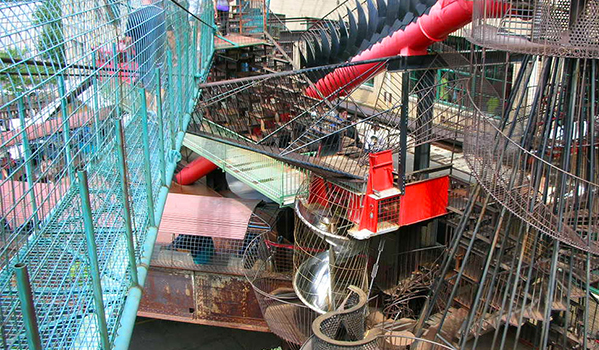 不是什麼都要砍掉重練！廢棄鞋廠變身遊樂場給你看！