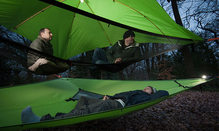 睡在海上、飄在空中都沒問題！英國Tentsile打造世界首款「水陸空」三棲萬用帳篷_11