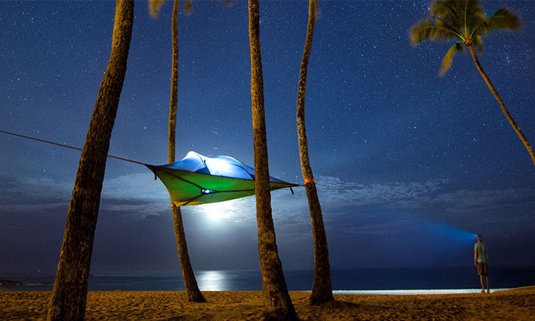 睡在海上、飄在空中都沒問題！英國Tentsile打造世界首款「水陸空」三棲萬用帳篷_07