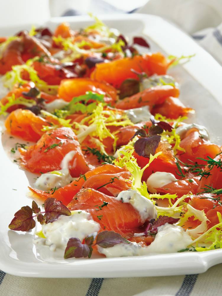 西班牙廚神的無國界開胃菜 ─ 檸檬優格醬香料鹽醃鮭魚