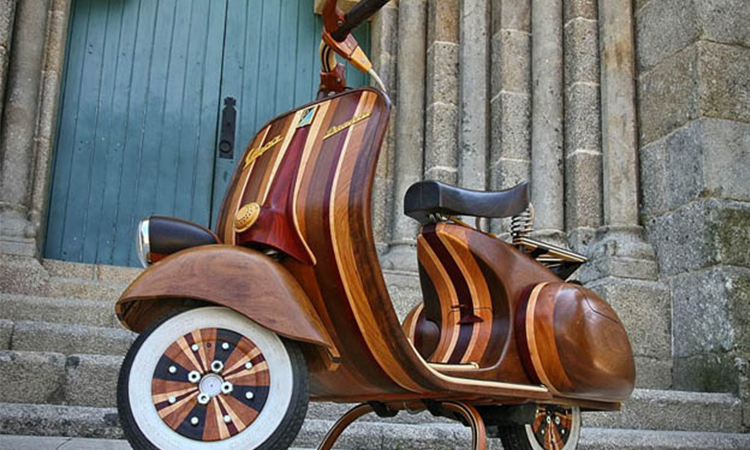 Vespa偉士牌 x手作 x 木工 你要的文青設計風都到位了！