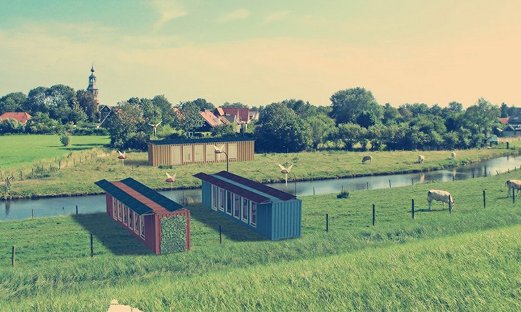 來一間你我住得起的房子！阿姆斯特丹獨立貨櫃環保宅