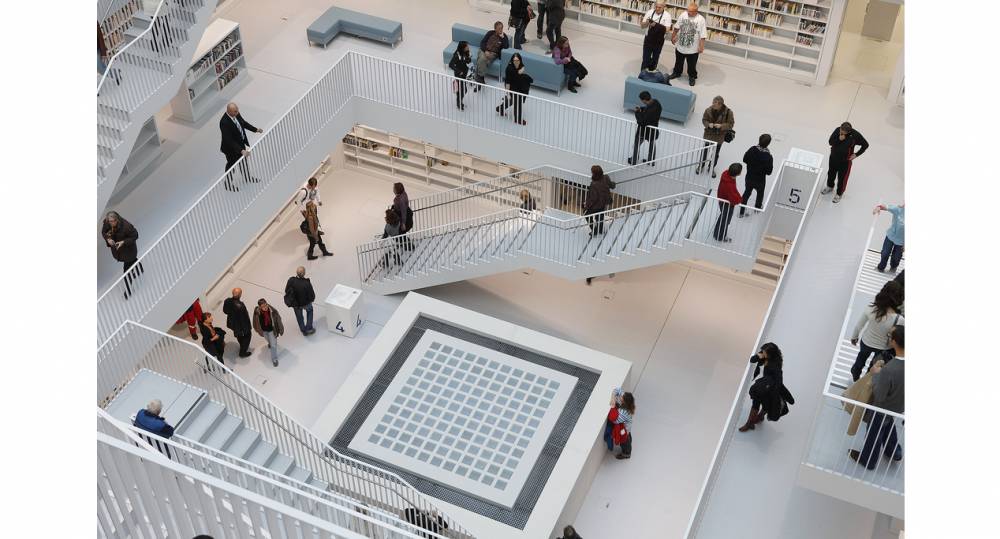 德國斯圖加特市立圖書館