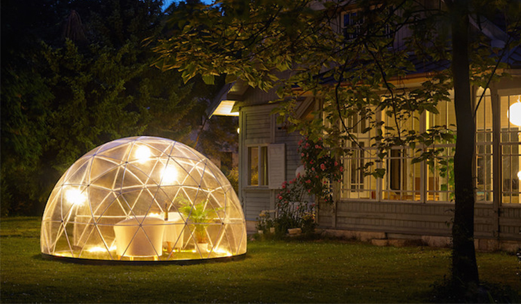 【影片】許我一座水晶玻璃屋吧！讓我們可以舒適地享受四季變化