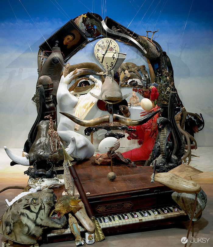 顛覆你的想像 用垃圾堆打造出的巨型名畫! 顛覆你的想像 用垃圾堆打造出的巨型名畫!