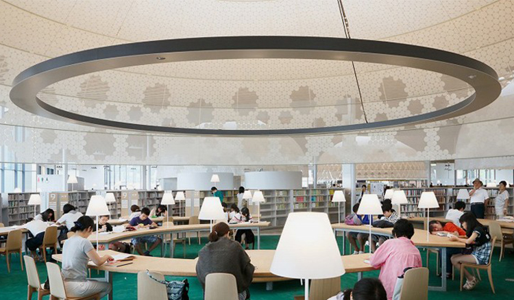 全世界最不孤獨的圖書館!建築大師伊東豊雄操刀岐阜市媒體中心成「大家的森林」書香空間_03 全世界最不孤獨的圖書館!建築大師伊東豊雄操刀岐阜市媒體中心成「大家的森林」書香空間_03