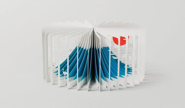 360-degree books《Mount Fuji富士山》