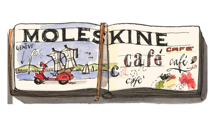 文青 X 故事=Moleskine咖啡館!Moleskine Café亮相日內瓦機場!