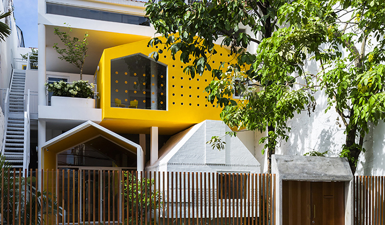 讓城市一起返老還童！胡志明市舊建築變身繽紛幼兒園