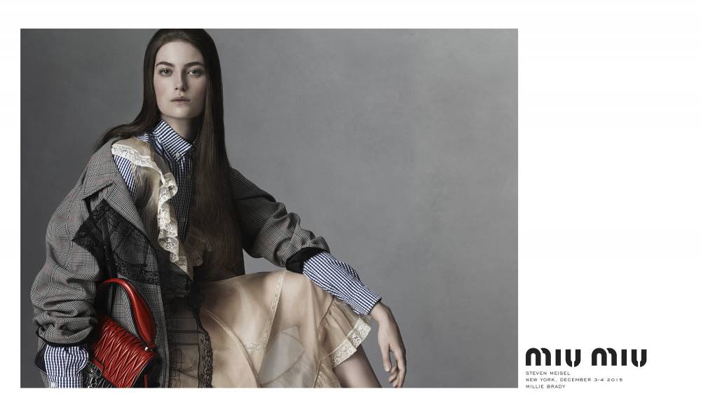 MIU MIU 2016春夏系列廣告 MIU MIU 2016春夏系列廣告