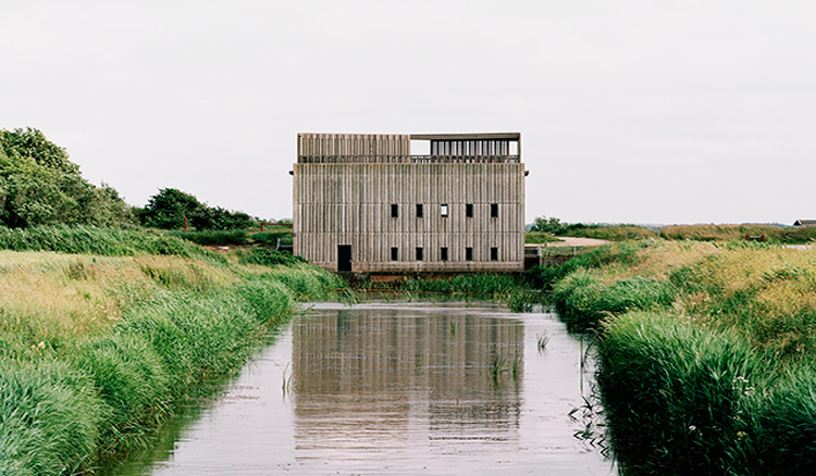 抽水站改造無敵觀景台─Skjern River抽水站