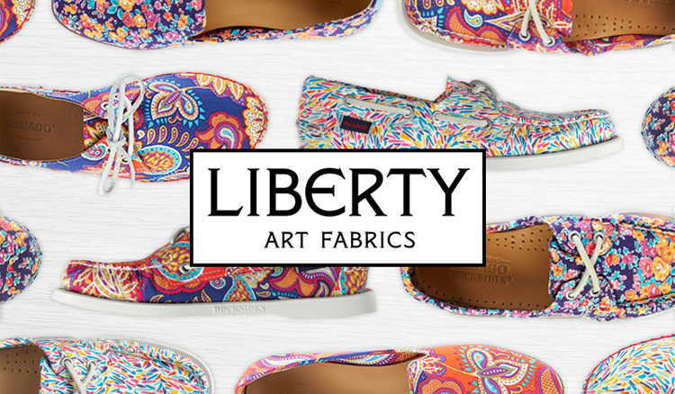 SEBAGO X LIBERTY聯名鞋款─感受春夏色彩繽紛的足上風光