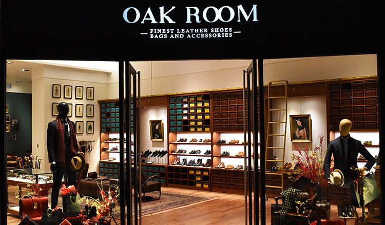 頂級紳士名牌齊聚的選物店：OAK ROOM