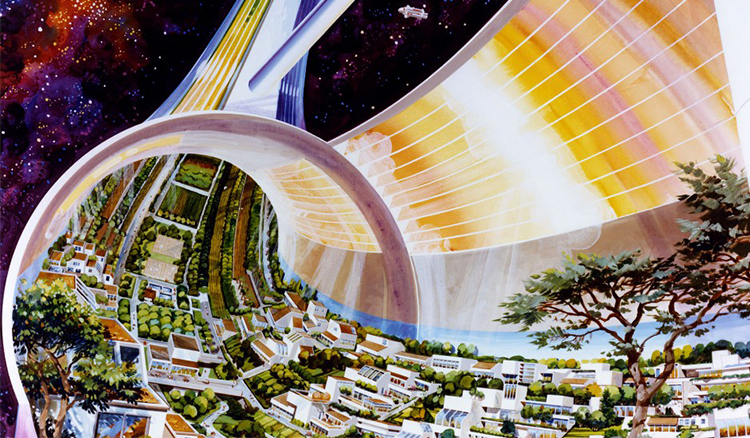 我們現在應該住在外太空?!來看看1975年NASA替人們規劃的太空生活 我們現在應該住在外太空?!來看看1975年NASA替人們規劃的太空生活