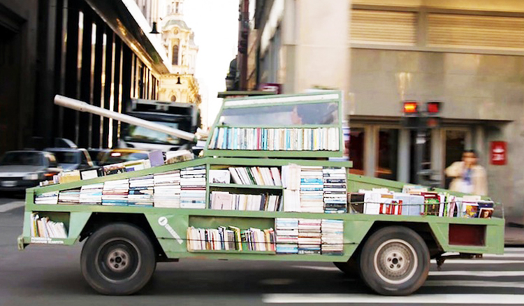 坦克車=行動圖書館!向世界發射最有力量的子彈-知識 坦克車=行動圖書館!向世界發射最有力量的子彈-知識