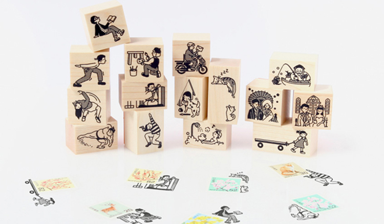 蓋上可愛小人郵戳，重拾書信往返的樂趣！