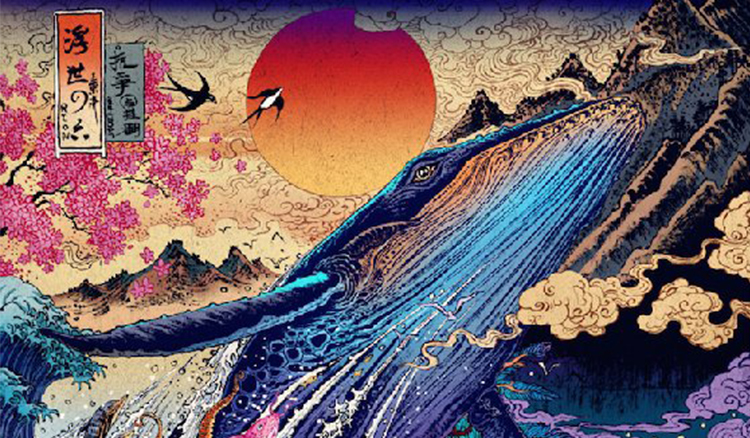 這就是力拔山河的氣勢！結合東西方文化的絕美現代浮世繪