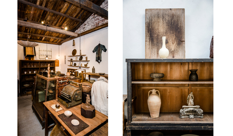留滯純粹造型美的氛圍陳列─古道具