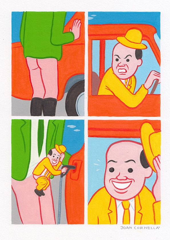 不夠「黑色」他不畫!西班牙黑色幽默畫家 Joan Cornellà 即將來台開展! 不夠「黑色」他不畫!西班牙黑色幽默畫家 Joan Cornellà 即將來台開展!