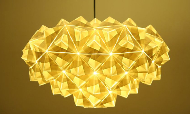 新倫敦摺紙女王Kyla McCallum！巧玩藝術級立體燈具家飾