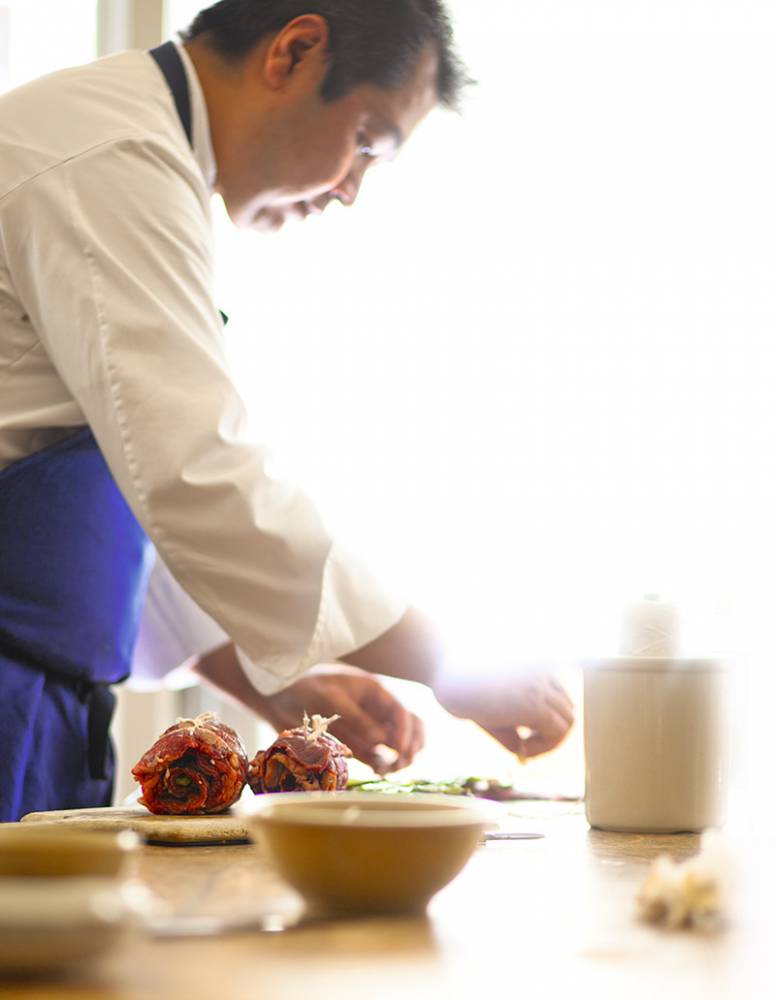 【歡迎光臨打烊餐廳】Ad Hoc餐廳:傳達餐廳哲學的員工料理 ─ 側腹橫肌牛排捲碳燒青蔥_04 【歡迎光臨打烊餐廳】Ad Hoc餐廳:傳達餐廳哲學的員工料理 ─ 側腹橫肌牛排捲碳燒青蔥_04