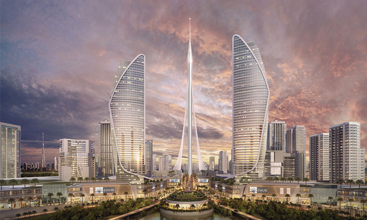 未來的世界第一高樓開工！276樓高「The Tower」佔據杜拜天際線