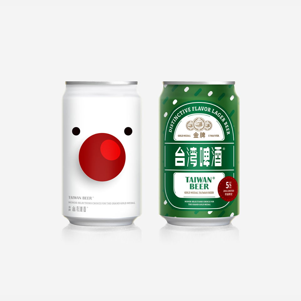 喝完捨不得丟！台啤推出聖誕特別版紅鼻子瓶身，超商已買得到！