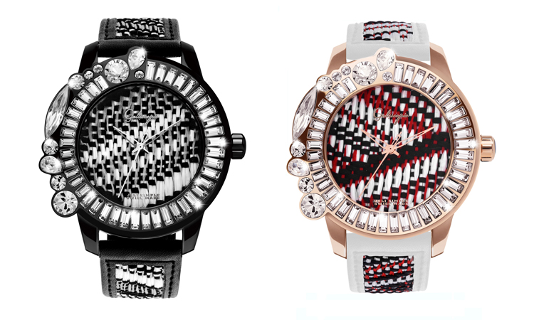 優雅織夢 法國藝術腕錶GALTISCOPIO迦堤：全新 [Joli Simple- Tweed Series祖利織夢系列