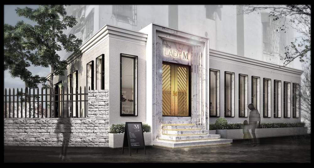 千層蛋糕皇后Lady M旗艦店2月27日開幕！延續紐約店面一貫潔白簡約氣息落腳台北東區！