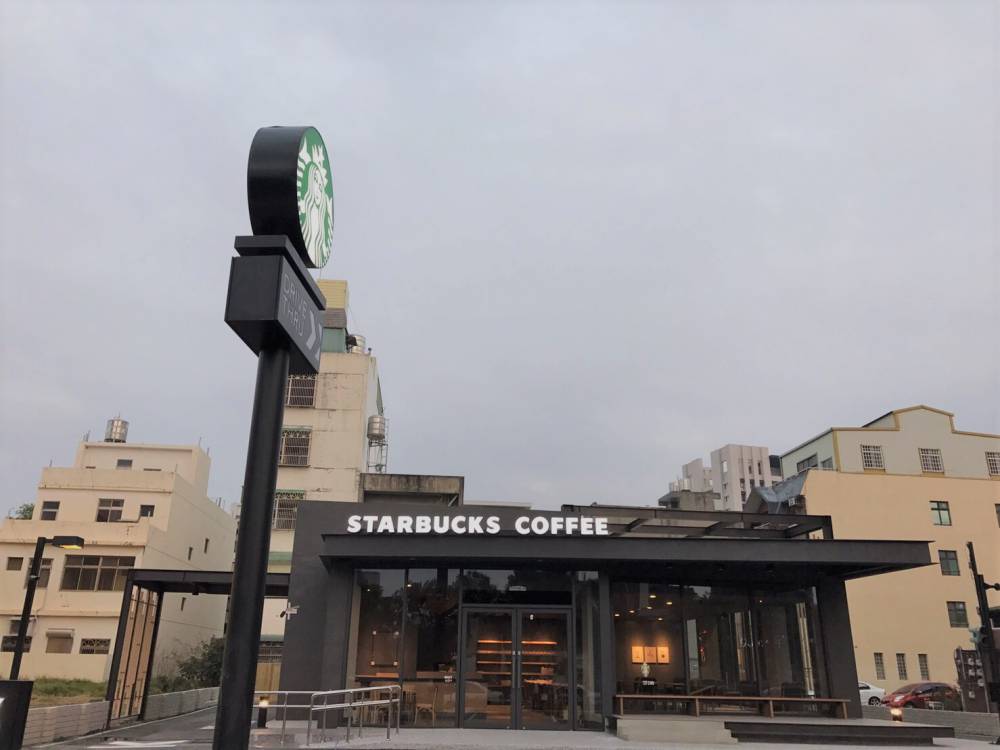 統一星巴克全台第11間車道型門